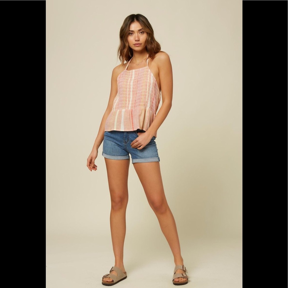 O’Neill Women’s Halter Multicolored Top - Picture 2 of 9